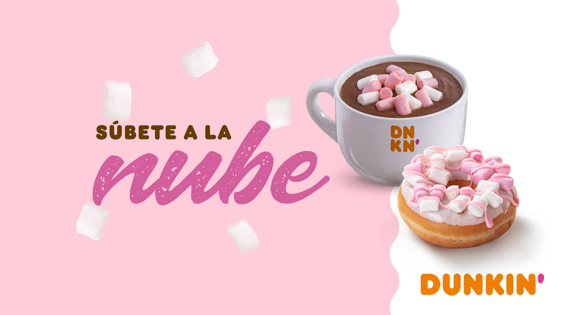 Súbete a la nube de Dunkin’