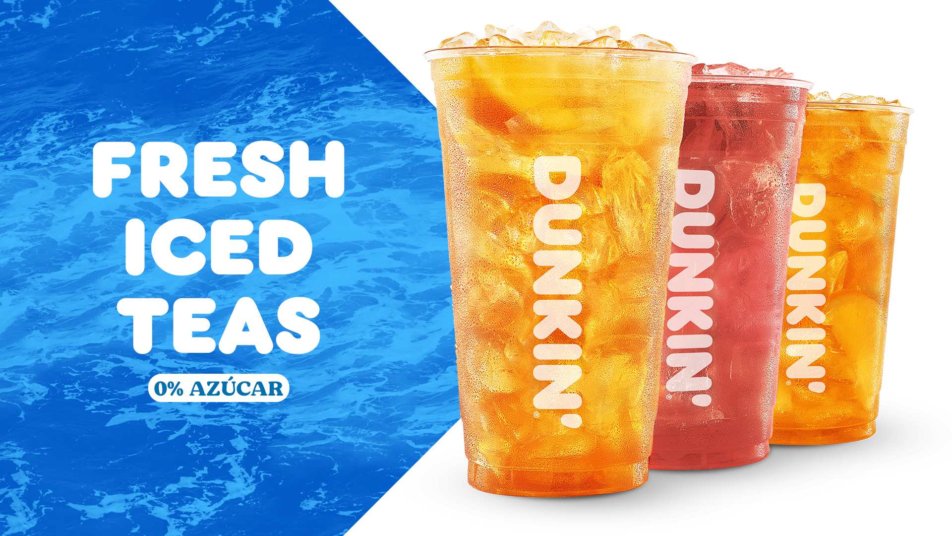 Ya puedes disfrutar de nuestros Iced Teas 0% azúcar