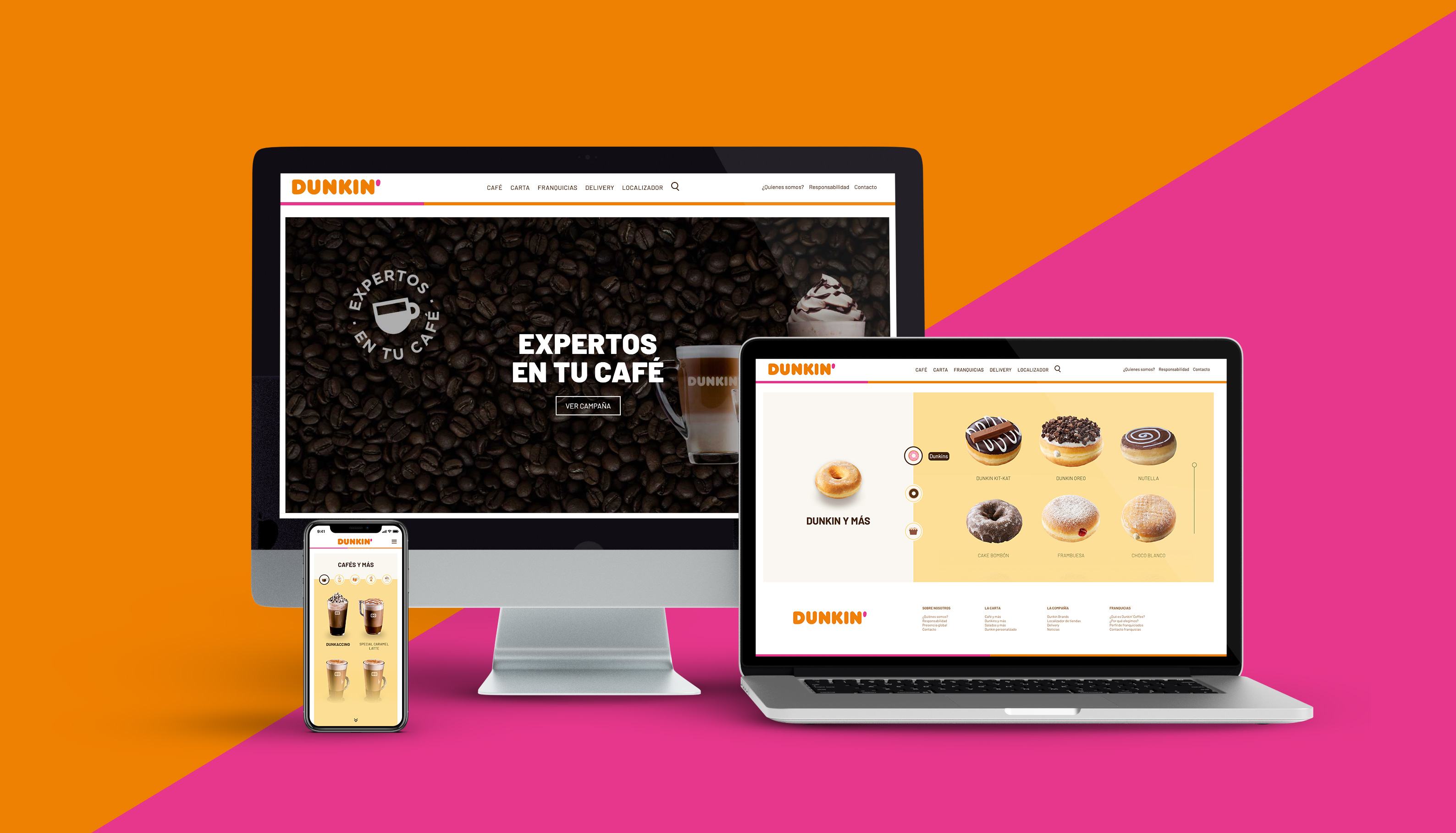 En Dunkin’ estamos de estreno con nuestra nueva web