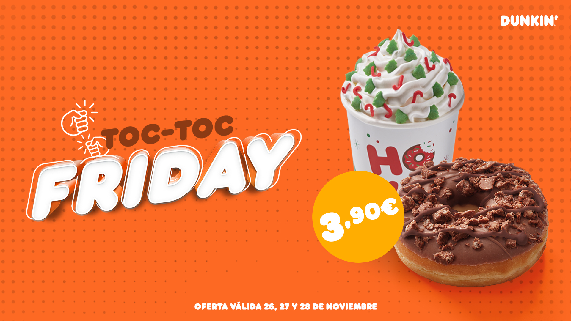 ¡Ya tenemos nuestra oferta de Black Friday elegida por vosotros! Dunkin'